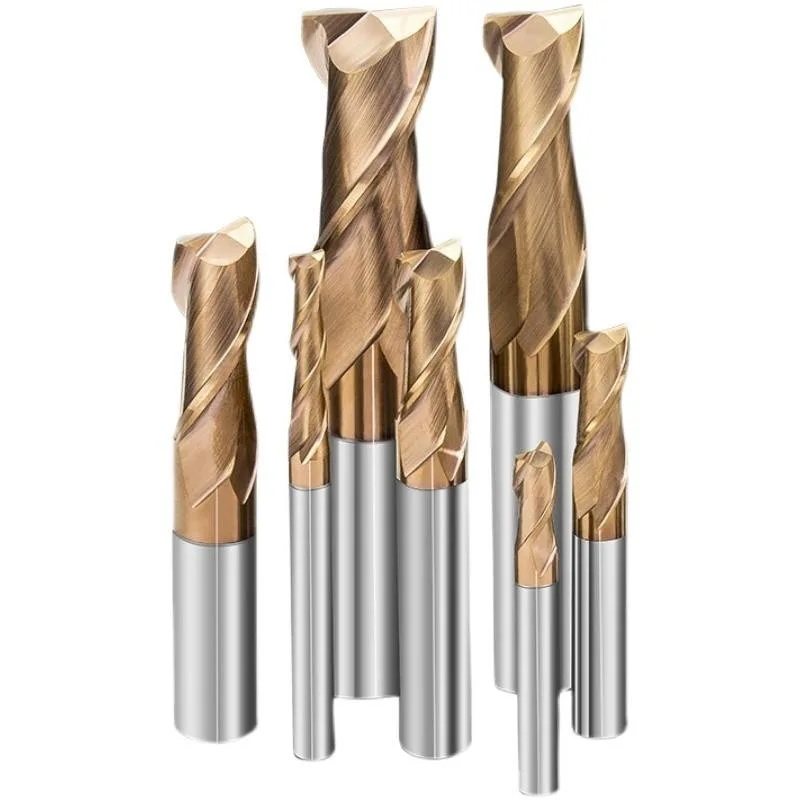 CNC Machines Tools Carbide Single Flute Spiral End Mill for Milling Cutter