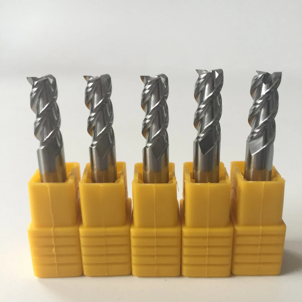 Customized HRC55 3 Flutes Square for Aluminum Cutting Tool