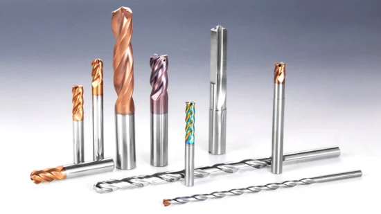Fabricante da China Carboneto Sólido 2/3/4 Flautas Flauta Única para Fresa de Metal de Aço